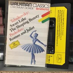 Music - Cassette Tape - Tchaikovsky - Prokofiev - Swan lake, Sleeping Beauty - Romeo and Juliet - Classical

Collection or postage

PayPal - Bank Transfer - Shpock wallet

Any questions please ask. Thanks