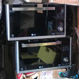 We have for sale 2 x LG microwave both in good condition one is working the other one we did not test it