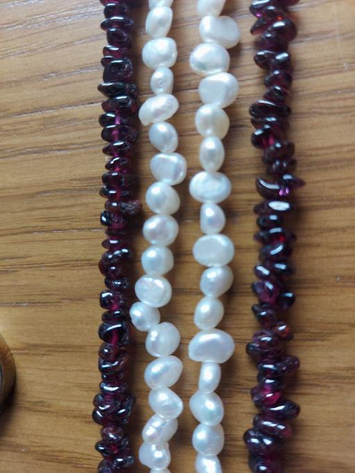 Buy & Sell Bexley Welling - Bexley - Photos for necklace fresh water pearls and garnets