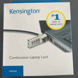 Kensington Ultra-Laptop-Kombinationsschloss, K64675EU,

T-Bar-Schließmechanismus wird am Kensington-Sicherheits-Slot angebracht, über den die meisten Laptops verfügen. 4-stelliges Kombinationsschloss mit 10.000 möglichen Kombinationen.