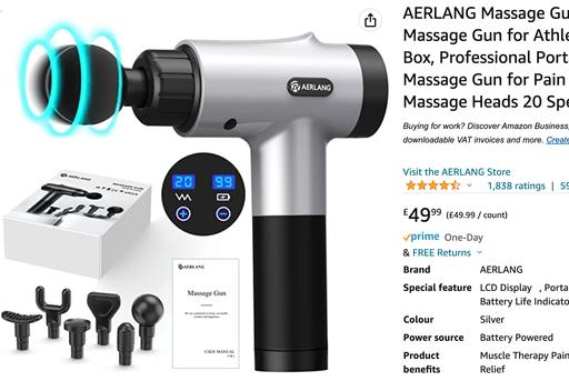 Buy & Sell West Midlands Birmingham - Photos for Deep Tissue Massage Gun