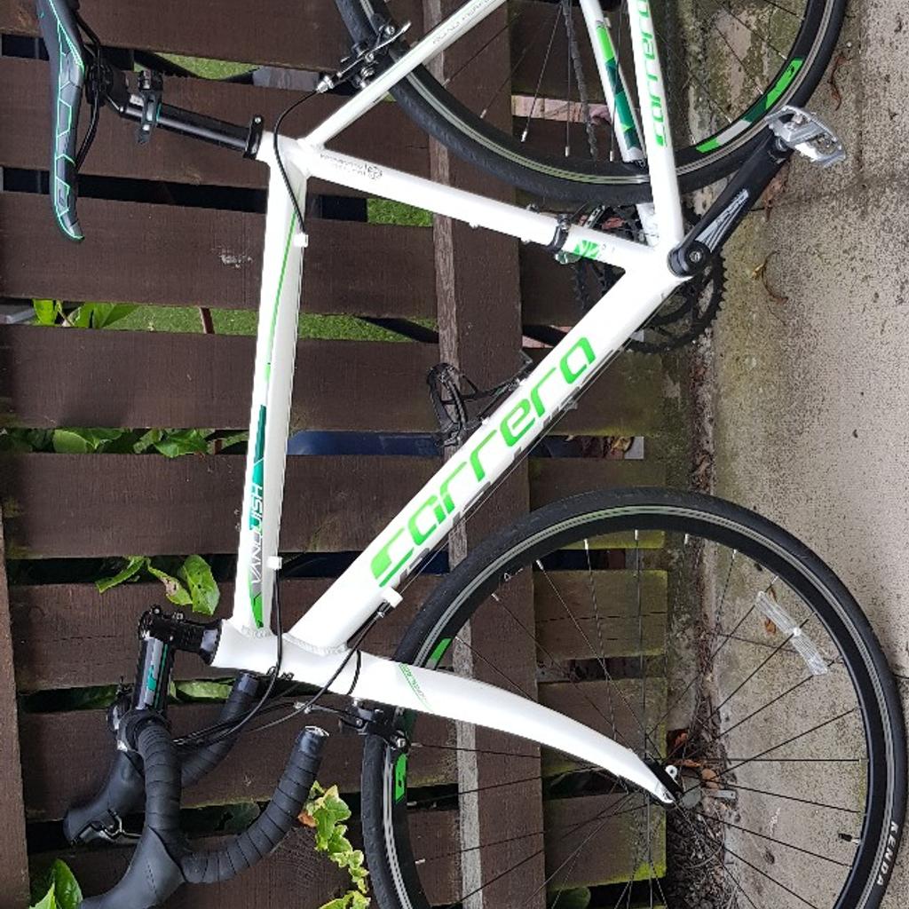 Carrera vanquish racing bike in immaculate condition as rarely used, size 54