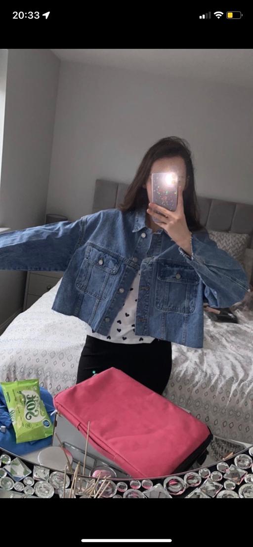 Buy & Sell County Durham Seaham - County Durham - Photos for Missguided blue denim jacket cropped