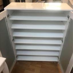 Lydiard gloss best sale shoe cabinet