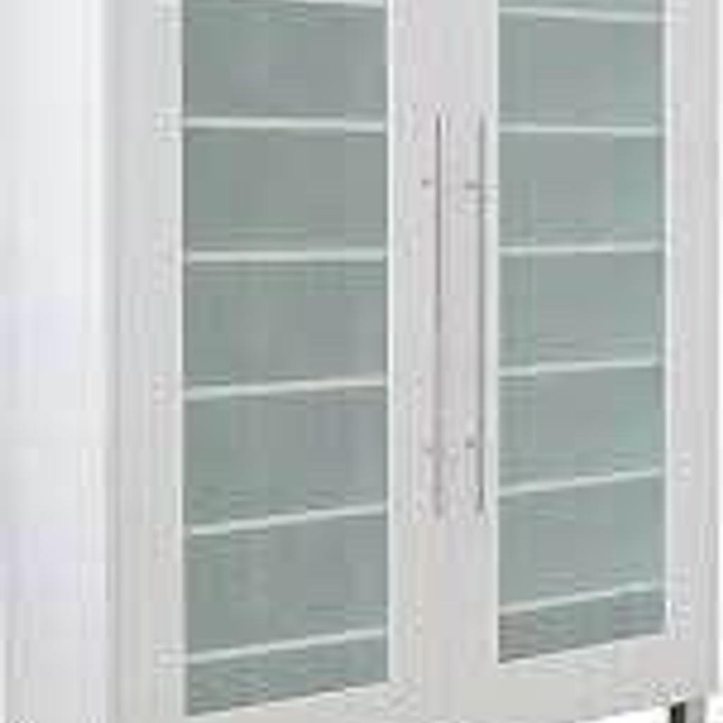 Lydiard Gloss Shoe Cabinet - White fully assembled but all new and also we have grey gloss in stock and we can deliver local
Stylish and modern looking high capacity white gloss shoe cabinet holding an average of 28 pairs of shoes. The frosted framed glass doors are made of toughened glass to offer hard wearing day to day use
Size H116, W91.5, D35cm.
6 fixed shelves.
Freestanding.