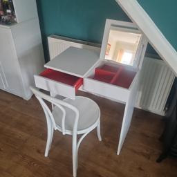 ikea dressing table comes with ikea chair in Excellent condition