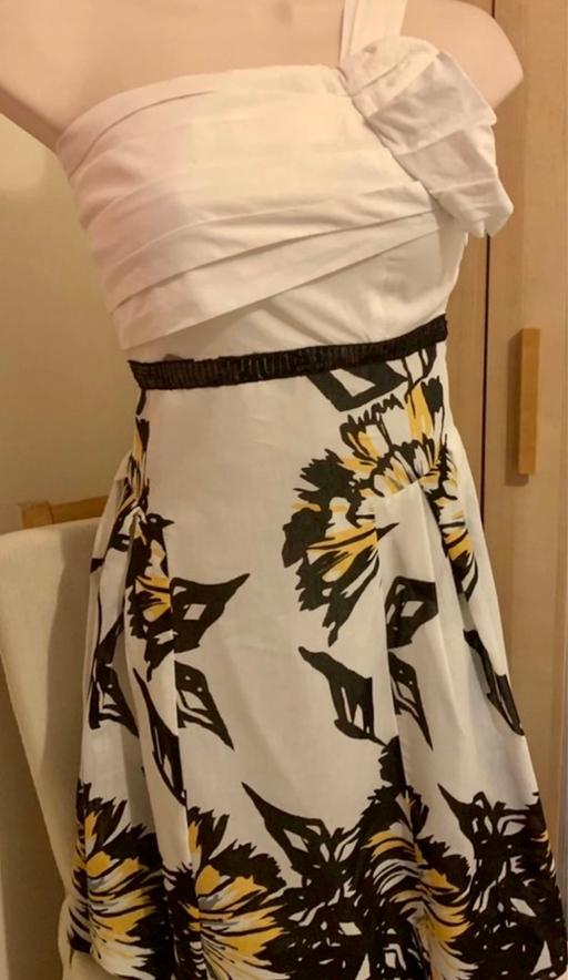 Buy & Sell Surrey Mole Valley - Photos for Cream/Floral - Bubble Hem Dress - UK Small