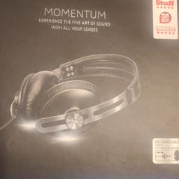 Sennheiser Momentum Headphones were an unwanted gift. Barely used (as I prefer plugs) and in very good condition.