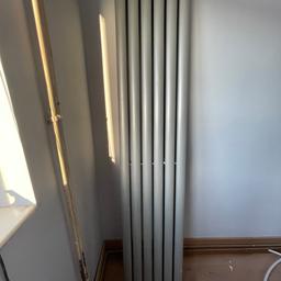 Grey vertical radiator.
Collection only