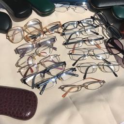 Job lot of prescription glasses. Women’s and men’s. Please see photos for details.