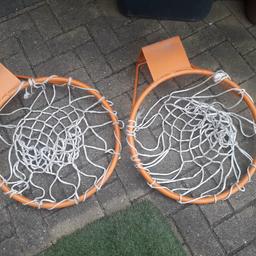 2 basket ball bracket well made very strong £5 for the both of them or I will split great buy