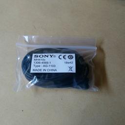 Sony Kopfhörer
Neu
Klinkenstecker

Versand ist möglich gegen Kostenübernahme
Abholung gerne Mannheim waldhof
