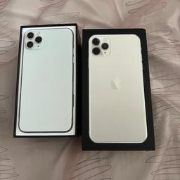 Apple iPhone 11 Pro Max - 64GB - Silver (Unlocked) A2218 (CDMA + GSM).
its in fully working condition comes with box only no other accessories.
screen has been changed kindly check pics for info 
face id works and every other function works as it should be.
open to offers and swaps;)