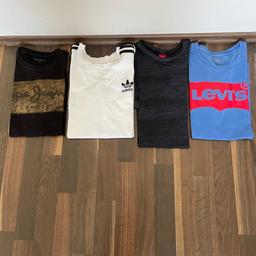 Marken T-Shirts
Gr. S-M
Pepe Jeans, Adidas, sOliver, Levis