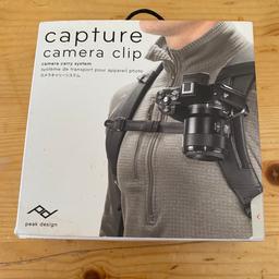 Capture camera clip
Black 
New in box
Smoke and pet free home