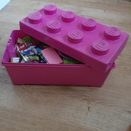 box full of Lego
smoke free home 
collection Rushall WS4 1HP