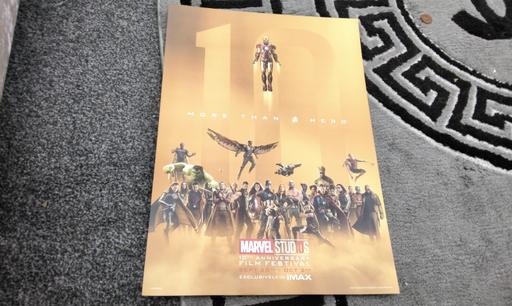 Buy & Sell West Midlands Birmingham - Photos for marvel studios 10th anniversary poster