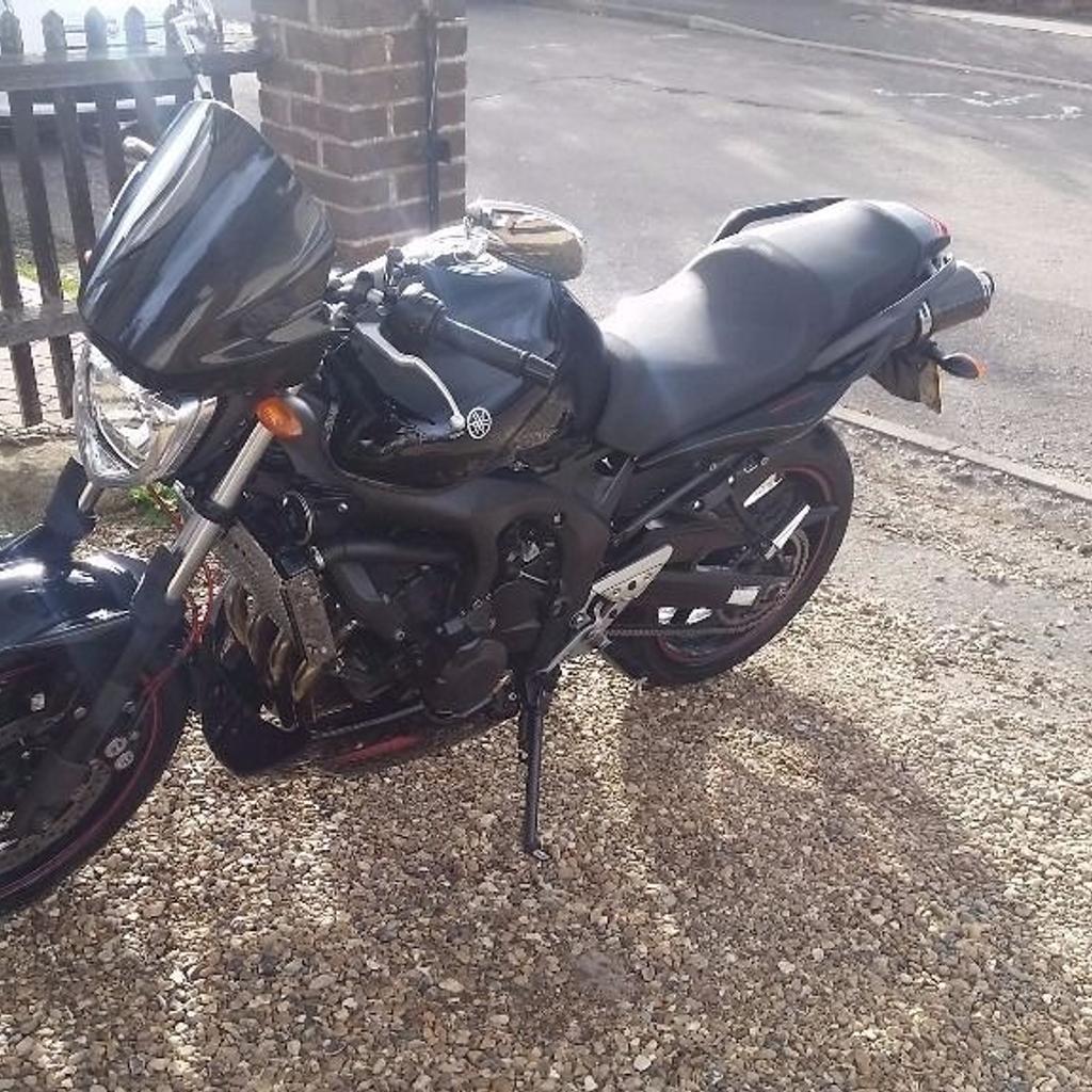 Yamaha FZ6(S2) 2011, Just 5000 miles, Black 600CC * Leeds LS17 *

Yamaha FZ6N S2
Mot Expires 28 July 2024
Had full service at around 4000 miles
Covered when not in use and ridden only in good weather
Black belly pan, fly screen, pillion seat cowl, Beowulf exhaust fitted by the original owner with lifetime guarantee

New battery purchased and fitted so it can be seen starting fine.

Priced to reflect all the above at £3,590 no offers

* Test riders - full money handed over and fully comp insurance will both be required beforehand