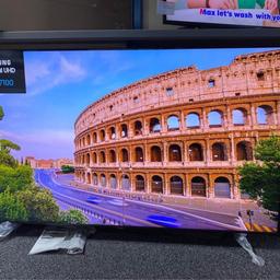75" Samsung UE75TU7100 (2020) HDR 4K Ultra HD Smart TV with TVPlus
As new with 6 month warranty

4K Ultra High Definition
HDR powered by HDR10+
Crystal Display with Crystal Processor 4K
Adaptive Sound
Game Enhancer
Samsung Smart TV and Apps
Works with Smart Devices
PQI 2000

Collection is from Niyo Electronix, Clayton Street WN3 4DA