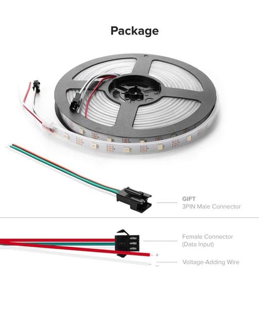 Buy & Sell Hampshire Gosport - Photos for BTF-LIGHTING RGBW SK6812 16.4ft 5m 30LEDs