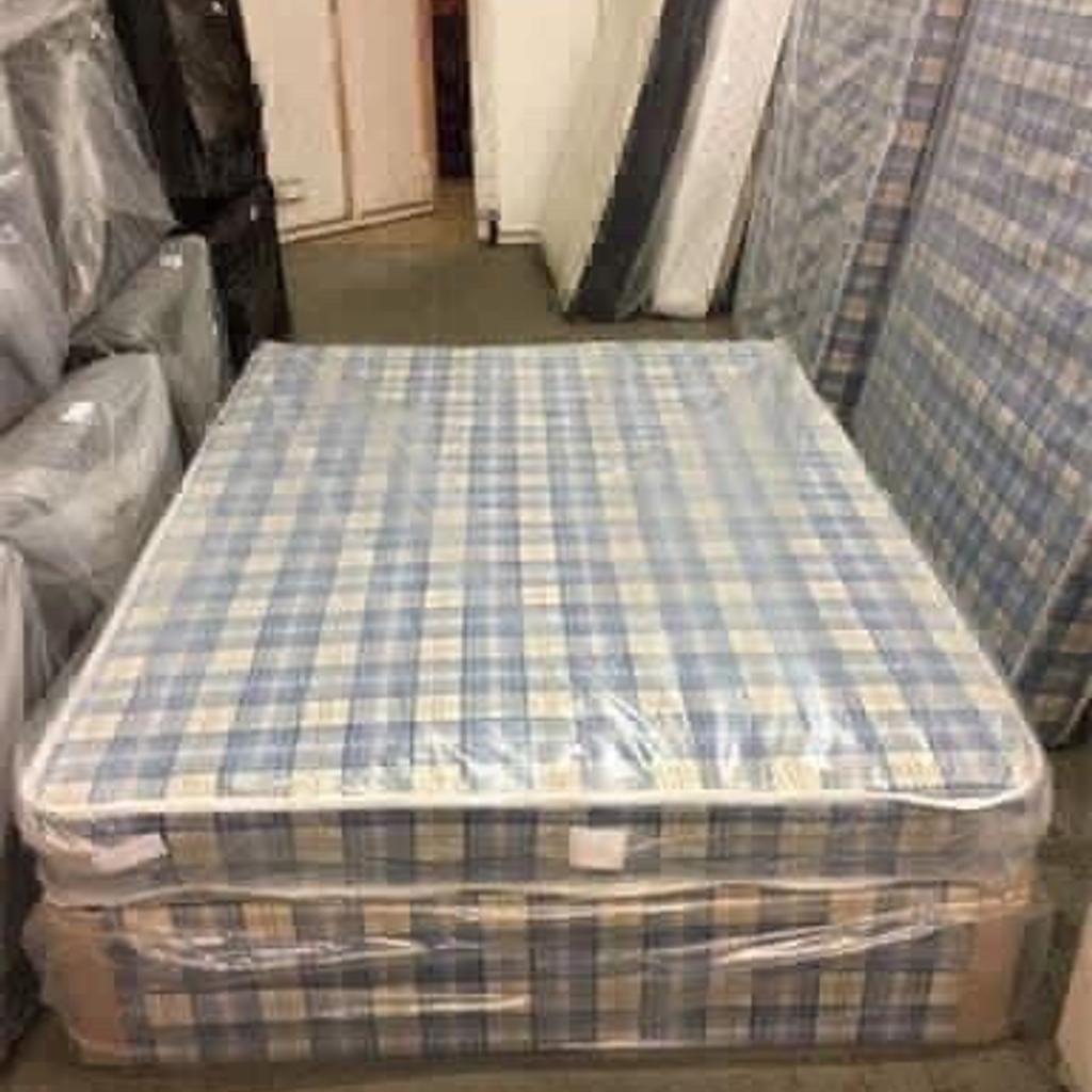 DOUBLE BUDGET DIVAN BED WITH MATTRESS in S62 Parkgate for £105.00 for