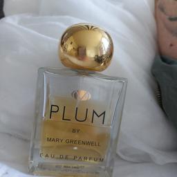 half full Mary Greenwell designer perfume,  
brand new on ebay is £120 
 I only want £5 for still plenty left  :)