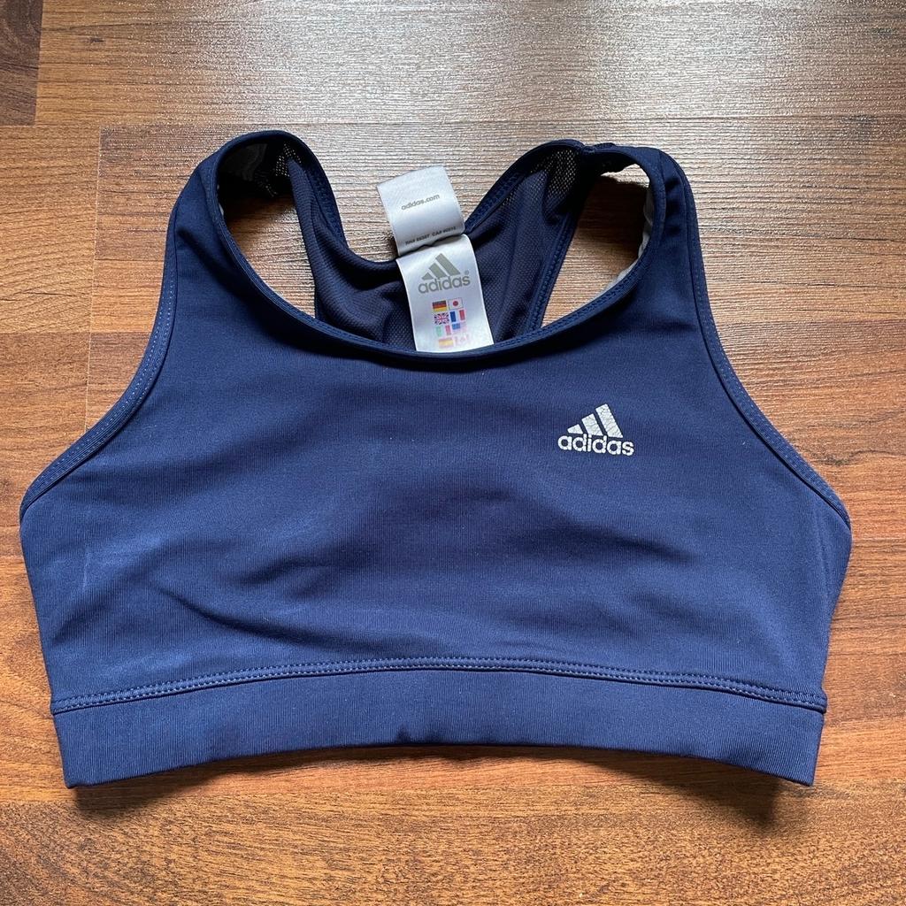 Super erhaltener und kaum getragener Sportbh von Adidas in Blau.Größe S