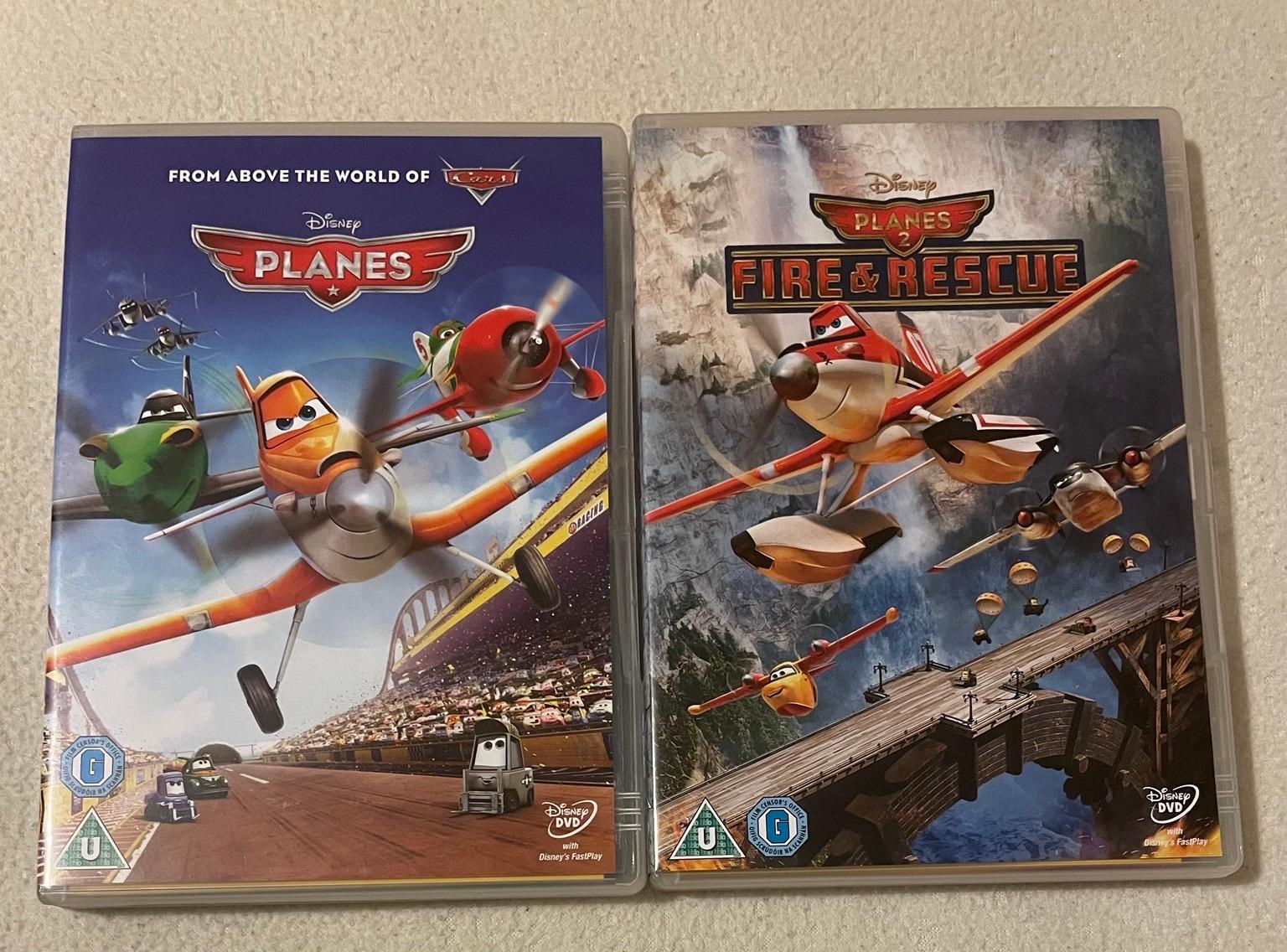 Disney Planes 1 & 2 DVDs in TF1 Wellington for £1.00 for sale | Shpock