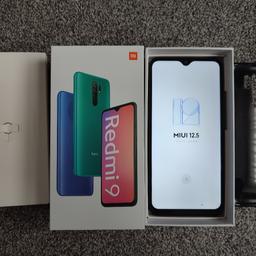 Xiaomi Redmi 9 phone 64GB 4GB RAM with charger, original case, and SIM tool. The screen has no cracks and has a gorilla glass already attached. It has had a factory reset. It is unlocked and the condition of the phone is as good as pictured.

The fault with it for someone that is tech savvy is that the phone has 'no service'. It was not the SIM card and I have no idea if it can be fixed. The phone can only be used with wifi and for its camera. £40 COLLECTION ONLY.