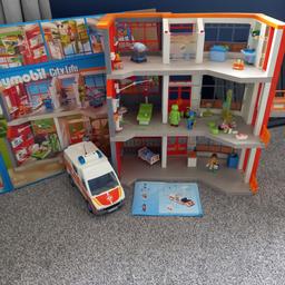 Great condition
All accessories
Come with box for hospital
Ambulance makes sounds and opens
Extra floor (3 rather than 2).
Smoke free home
Collection only