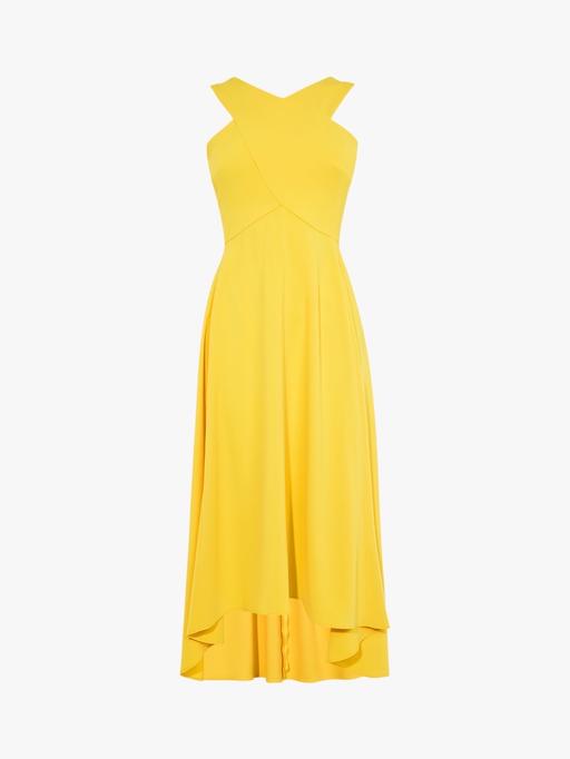 Buy & Sell Brent Kenton - Harrow - Photos for Karen Millen Drop Hem Midi Dress, Yellow