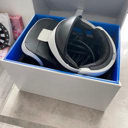 PlayStation Vr, with Camera and 2 motion controllers, slight crack on top of headset but doesn’t effect the device. Been sitting gathering dust since getting Oculus, Can deliver Locally or can post (but would need to add that cost on when i know where its going price etc) cash on collection or bank transfer.