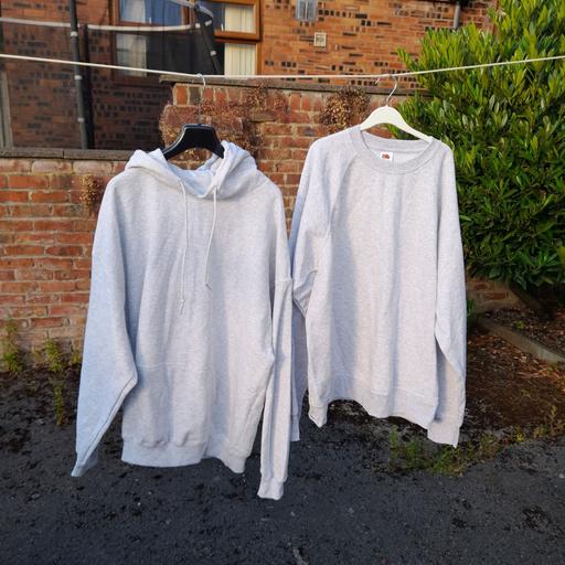 Buy & Sell Greater Manchester Tameside - Photos for 2 Fruit of Loom Sweatshirt/Hoodie (Brand New)