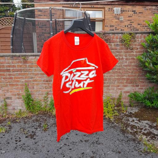 Buy & Sell Greater Manchester Tameside - Photos for Pizza Sl*t T-Shirt (Brand New)