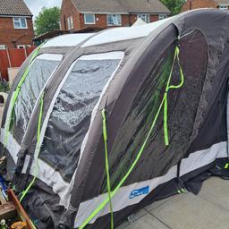Good used condition, no leaks,

slight fading but overall great,

expensive awning,

bargain