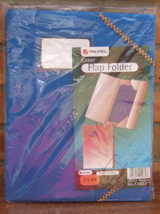 Buy & Sell Hertfordshire Watford - Photos for New Rexel A4 Carry Flap Folders (12922) Blue