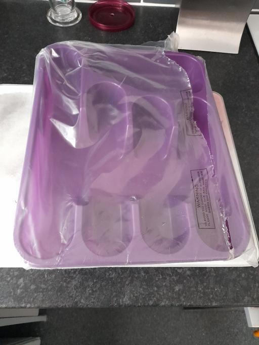 Buy & Sell Essex Colchester - Photos for brand new purple cutlery tray