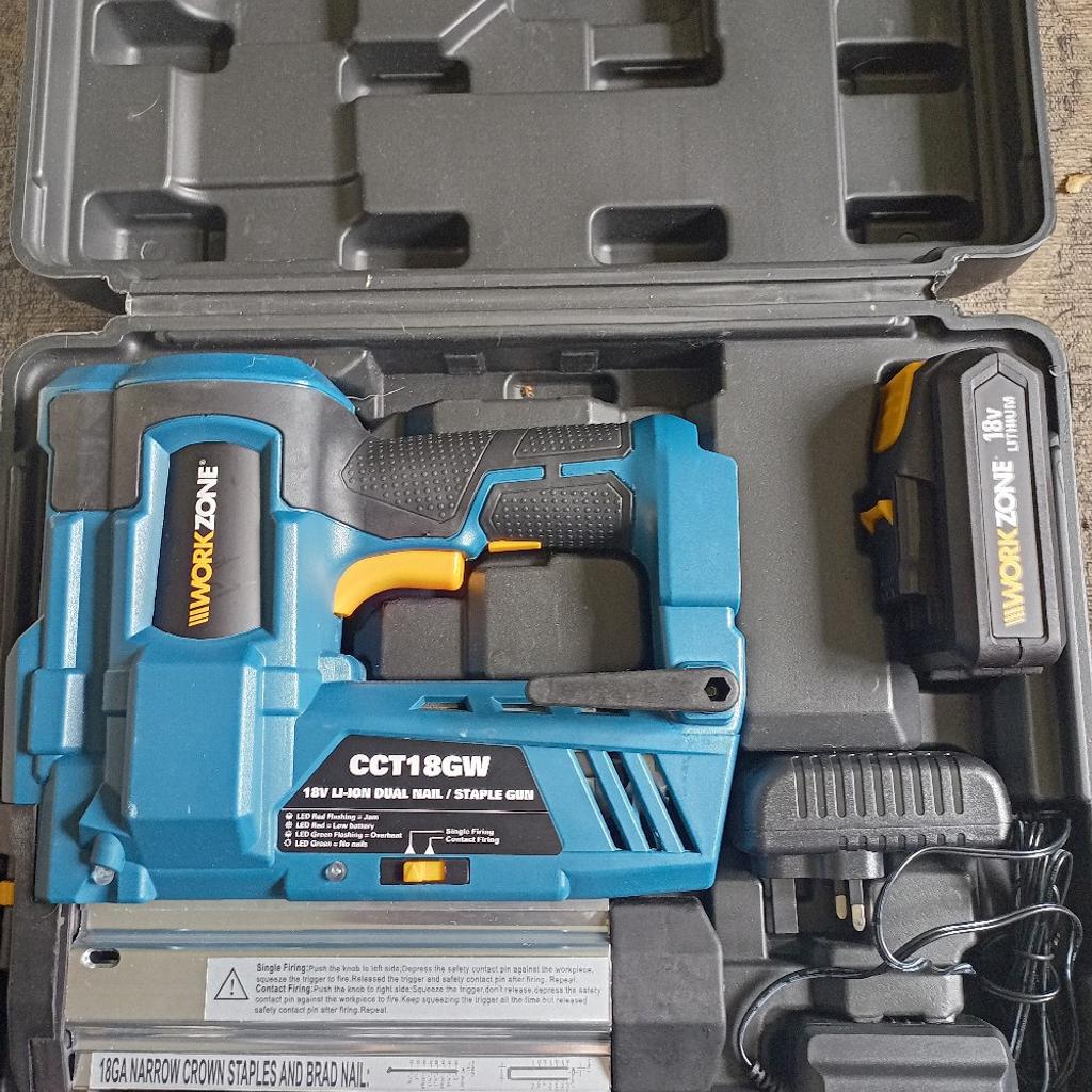 Workzone CCT18GW nail/staple gun in ST17 Stafford for £45.00 for sale