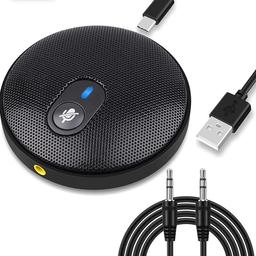 BRAND NEW ONLY £8!!
Conference USB Microphone, Omnidirectional Condenser PC Mic for Video Conference, Recording, Skype, Online Class, Gaming, Chatting,Plug & Play Compatible with Windows/Mac OS/Android