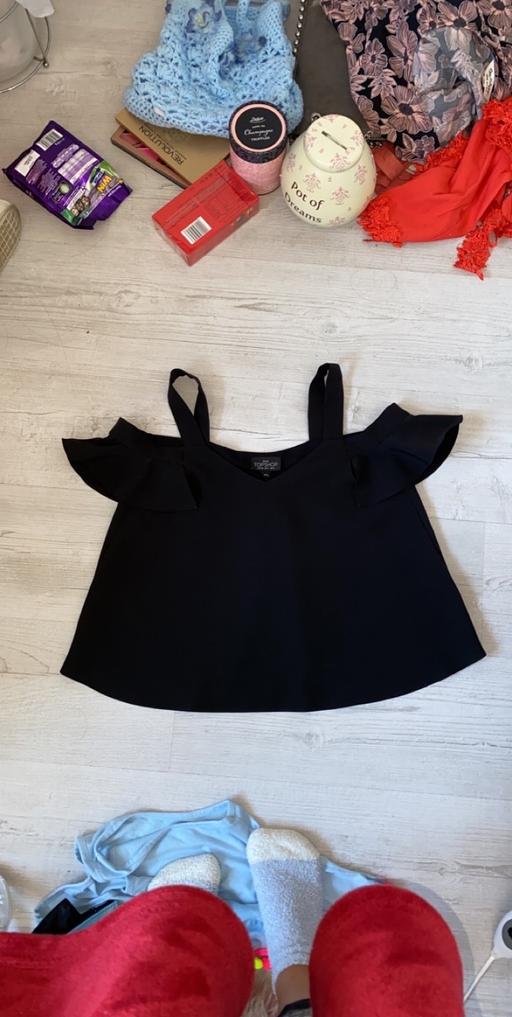 Buy & Sell County Durham Seaham - County Durham - Photos for Black off the shoulder blouse top petite 8