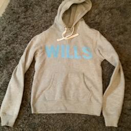 Womens Jack Wills Hoodie worn but in vgc, size uk 10. Delivery by Evri/Hermes will be £2.96 or collection. I will not deliver myself Sold as seen, no offers, no refunds or returns!