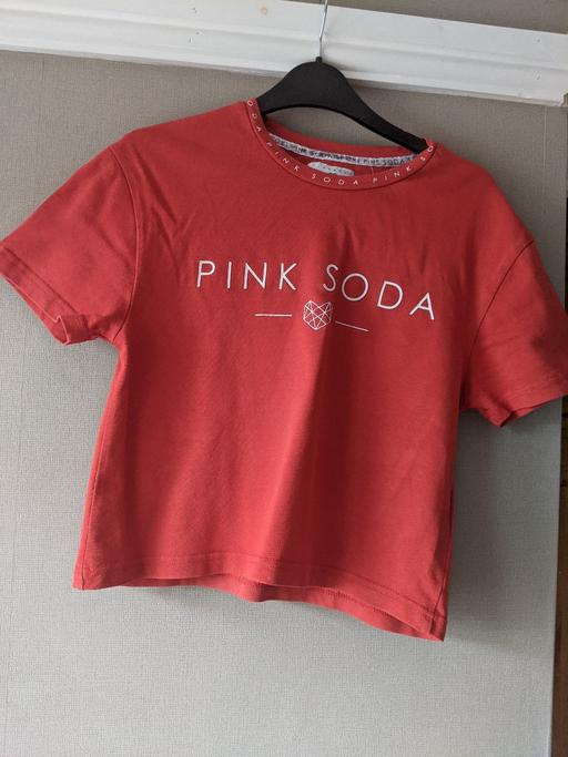 Buy & Sell Leicestershire Charnwood - Photos for PINK SODA T SHIRT LADIES SIZE 4