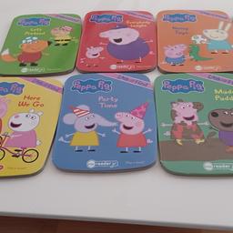 peppa pig me reader electronic with all the 8 books, in excellent clean and working condition.
