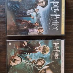 Ich verkaufe "Harry Potter und der Feuerkelch" (Teil 4) und "Harry Potter und der Orden des Phönix" (Teil 5) auf DVD.

Beide in einwandfreiem Zustand.

Können auch einzeln gekauft werden.