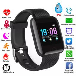 2022 Smart watch Men Women Bracelet Smart watch For Android IOS Bluetooth Connection to Mobile Phone Touch Screen 116 Plus D20

Brand New