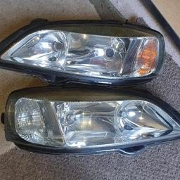 vauxhall astra front headlights, really good condition, bought as spares for car, sold car and forgot about these.