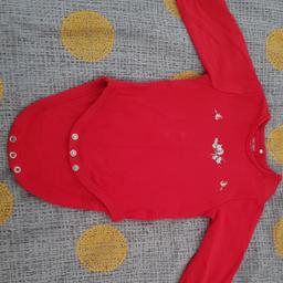 3to6 months baby girl body suit
Long sleeve
100% cotton