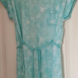 Brand New: 
George 
Turquoise 
Cover Up Dress 
Size 14
Belt