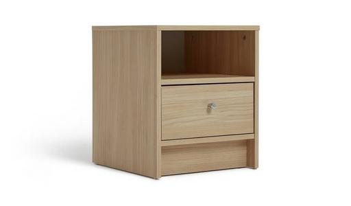 Buy & Sell West Midlands Coventry - Photos for Home Malibu 1 Drawer Bedside Table - Beech