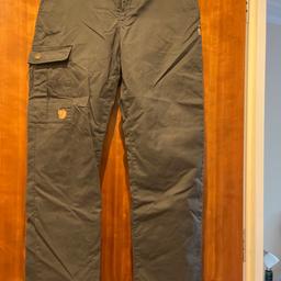 Fjallraven curved fit high waist 
Size eu38 uk10
Used but in good condition